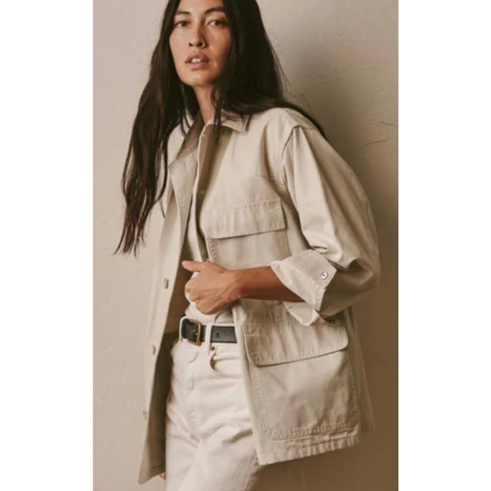 Buck Mason L high Desert Canvas Work Jacket - Picture 8 of 10